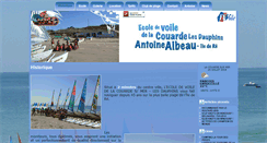 Desktop Screenshot of lacouardevoile.fr
